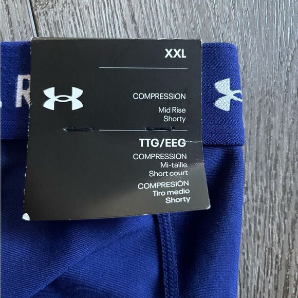 Under armour woman’s compression mid rise shorts - Picture 3 of 4